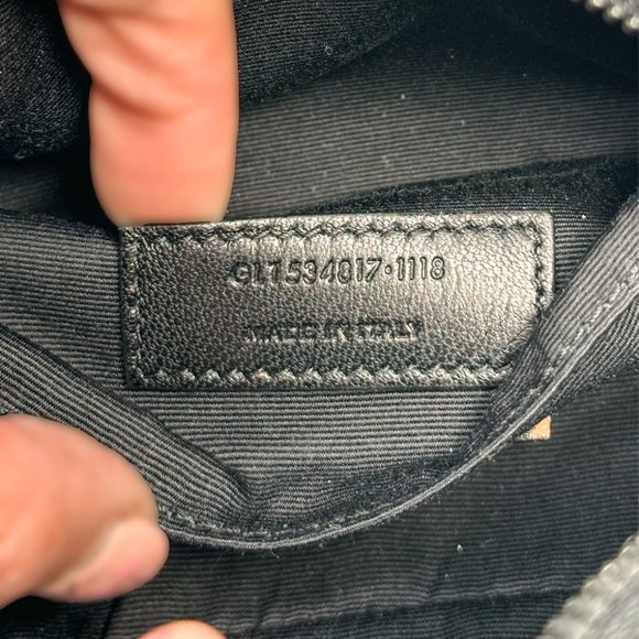 Saint Laurent Monogram Lou Matelassé Leather Belt Bag - Picture 8 of 10